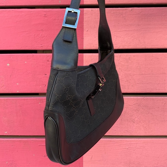 Vintage brown Gucci Jackie hobo bag - Picture 3 of 7